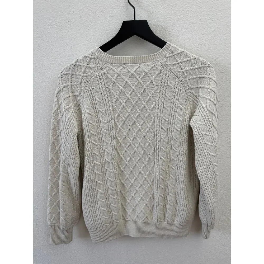 Sezane Bree Jumper in Cream size M - Picture 6 of 10